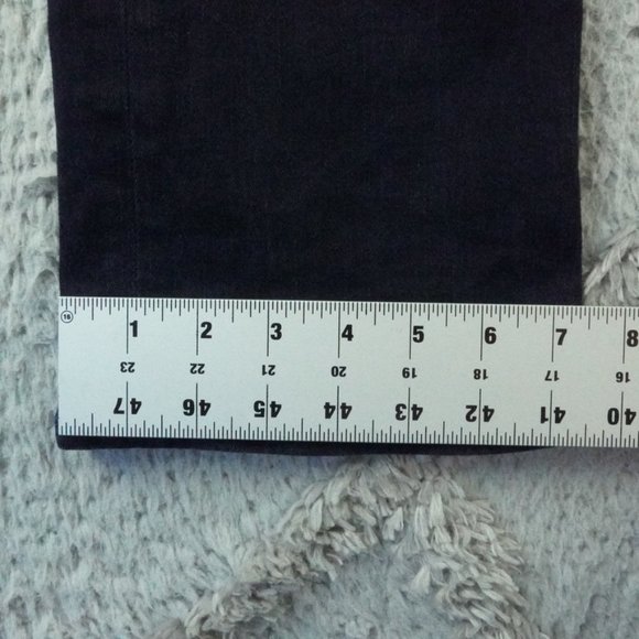 Frame Le Crop Mini Boot Womens 27 Blue Denim - Picture 11 of 12